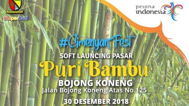 Tambah Destinasi Digital, Bandung Bikin Pasar Puri Bambu Bojongkoneng