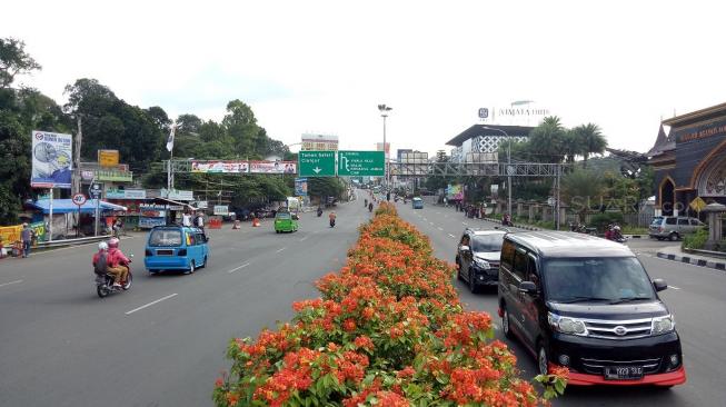 Jelang Tahun Baru, 11.223 Kendaraan Masuk ke Kawasan Wisata Puncak Bogor