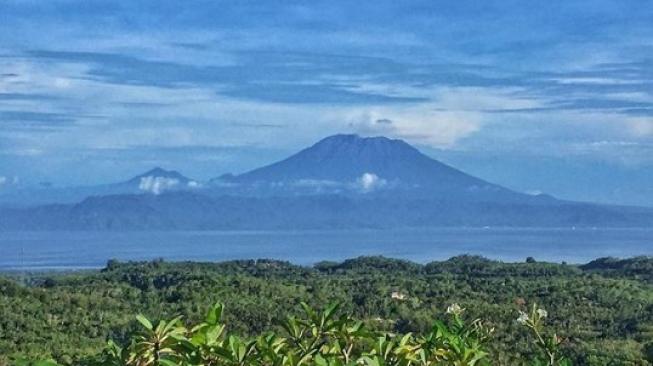 Gunung Agung. (Instagram)