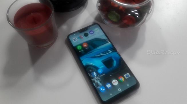 Asus ZenFone Max Pro M2. [Suara.com/Dythia Novianty]