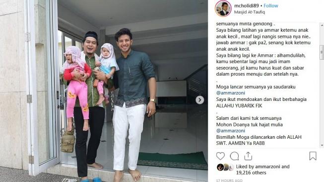 Cholidi Asadil Alam ungkap rencana pernikahan Ammar Zoni - Irish Bella. (Instagram)