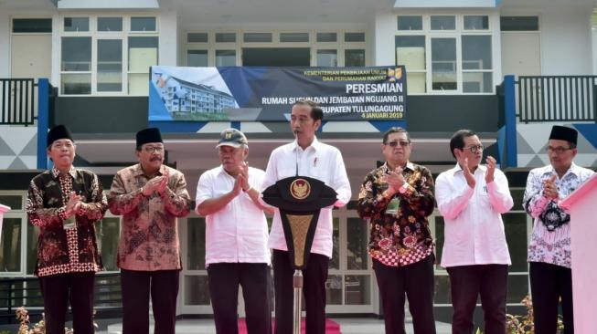 Presiden Jokowi: Pembangunan Rusun Ponpes Sebaiknya Dilanjutkan