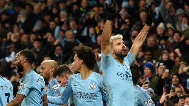 Gol Ketiga Aguero ke Gawang Arsenal Ternyata Berbau Handball