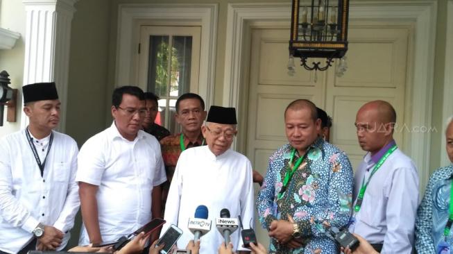 Hadiri Acara Istighosah di Trenggalek, Ma'ruf Amin Berikan Ijazah Kubro