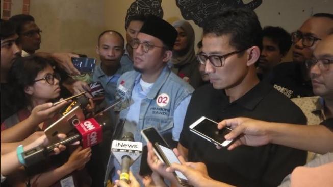 Jelang Debat, Prabowo - Sandiaga Dilatih Dua Eks Pemimpin KPK