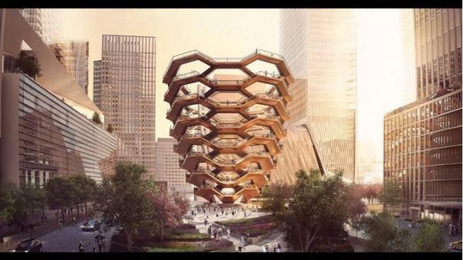 Destinasi Wisata Baru dengan Arsitektur Unik (youtube.com/Hudson Yards)