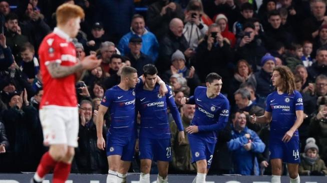 Morata Borong Gol, Chelsea Ikuti Jejak MU ke Babak Keempat Piala FA