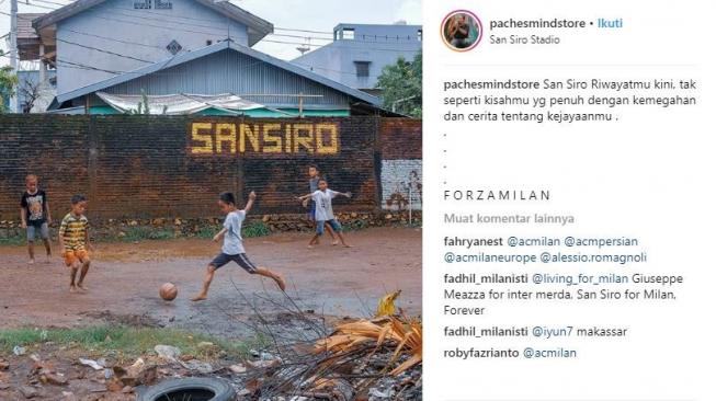 Viral, Begini Potret 'San Siro' Asli Indonesia