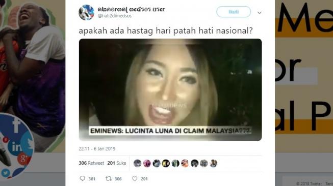 Lucinta Luna Mau Diklaim Malaysia, Begini Reaksi Warganet