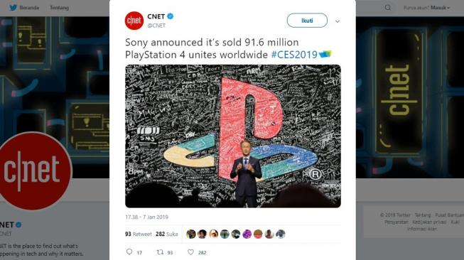 Laris Manis, Penjualan PlayStation 4 Tembus 91 Juta Unit