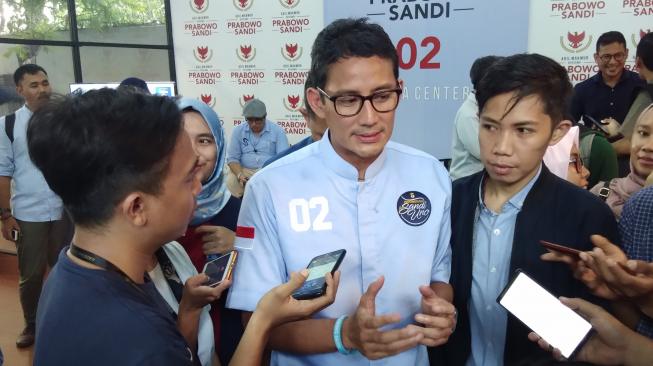 Sandiaga Sudah Terima Bocoran 20 Pertanyaan Debat Capres - Cawapres