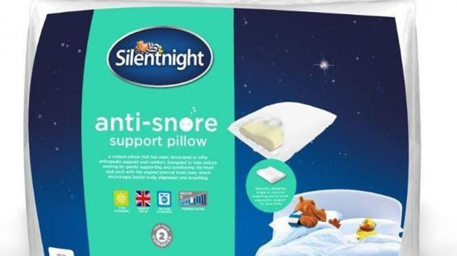 Bantal anti ngorok bikinan Silentnight untuk cegah mendengkur. (Dok. Mirror/Robert Dyas)