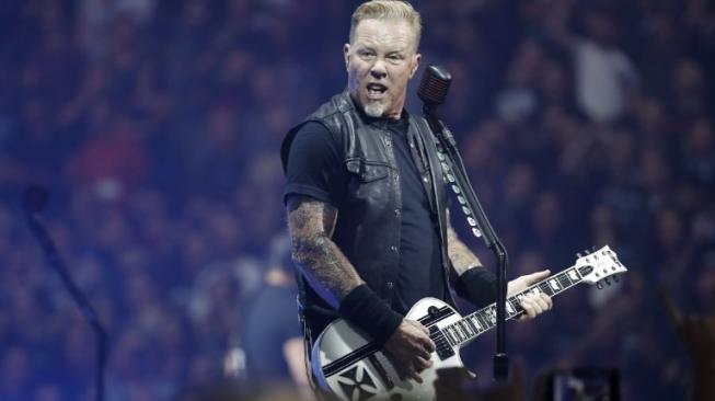 Vokalis Metallica, James Hetfield. (Francois Guillot / AFP)