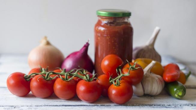 Bahan-bahan pembuat saus pasta terenak sedunia. (Shutterstock)