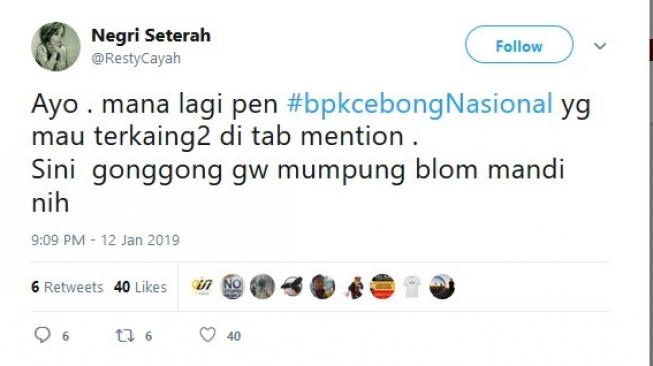 Cuitan warganet yang memicu marah warganet lain. [Twitter]