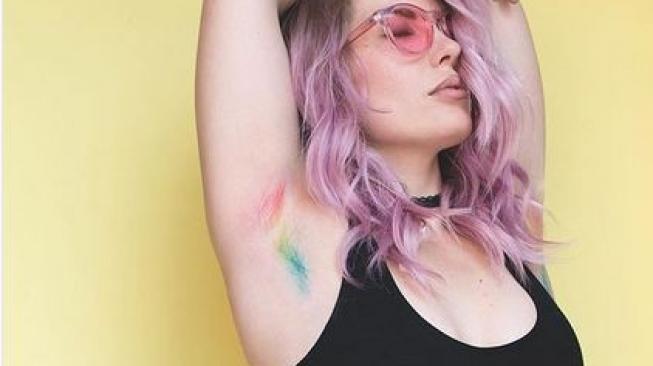 Unicorn Armpit, Tren Warnai Bulu Ketiak yang Bersiap Viral di 2019