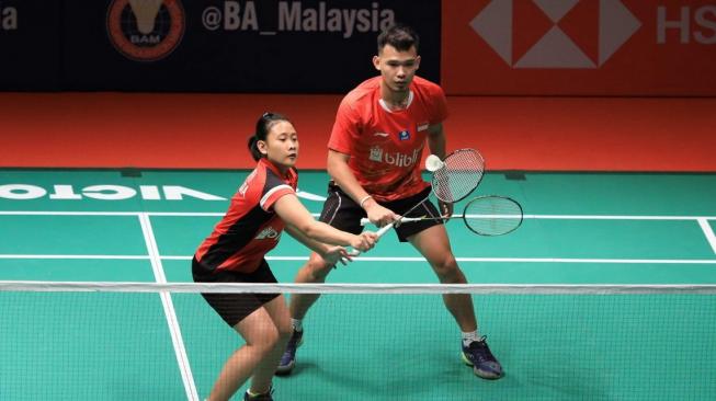 Ini Peran Vital Rinov / Pitha bagi Ganda Campuran Indonesia di All England