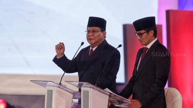 TKN Jokowi: Prabowo dan Sandiaga Beda Visi Misi
