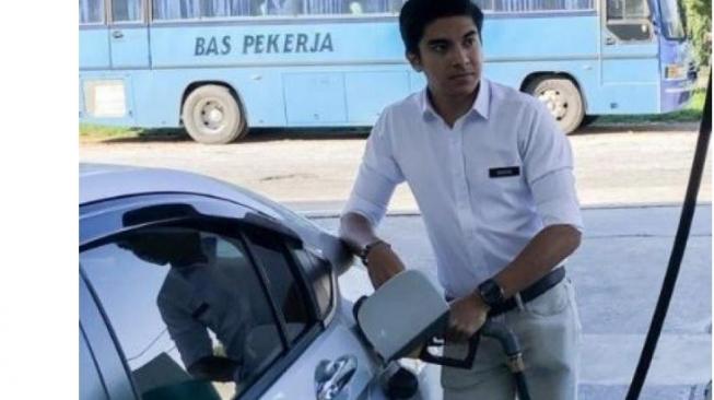 Menpora Malaysia Syed Saddiq dalam perjalanan ke Cameron Highlands [Twitter: @teamsaddiq].