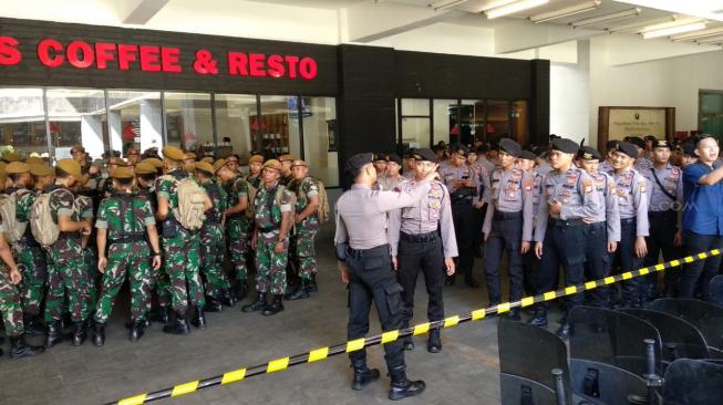 Tentara Mulai Perketat Lokasi Debat Capres - Cawapres