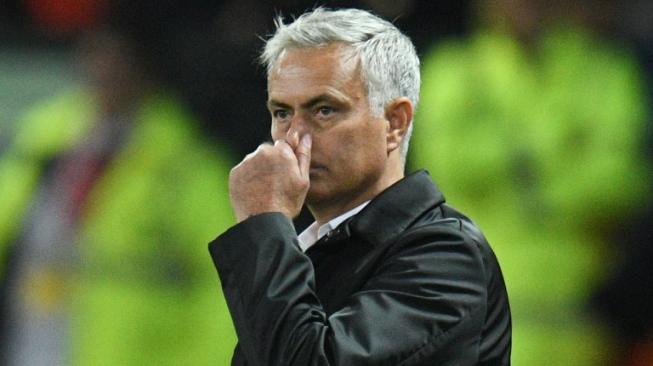Mantan manajer Manchester United, Jose Mourinho. [Oli SCARFF / AFP]