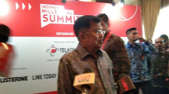 Pesan Jusuf Kalla Saat Membuka Indonesia Millenial Summit 2019