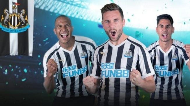 Klub sepakbola Inggris Newcastle United resmi disponsori Fun88.
