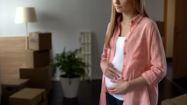 Ilustrasi ibu hamil lalu menopause (Shutterstock)
