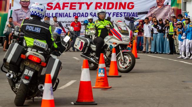 Meriah, Festival Keselamatan Berkendara Milenial di Demak