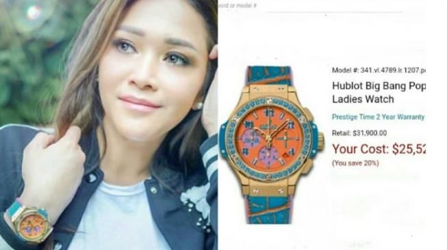 Hublot tipe Big Bang Pop Art 41mm Ladies Watch.