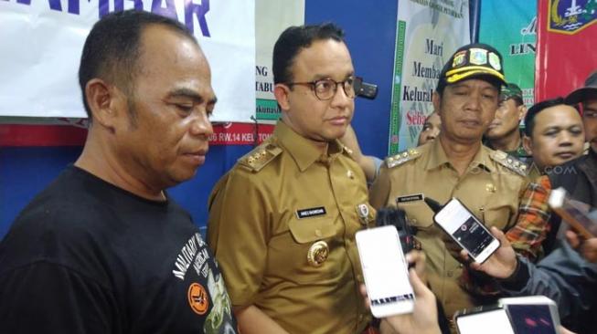 Anies Bakal Periksa Status Lahan Milik Korban Kebakaran Tomang Utara