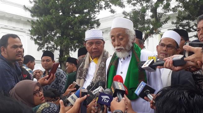 Datang ke Istana, Ulama Banten Nyatakan Akan Bantu Menangkan Jokowi