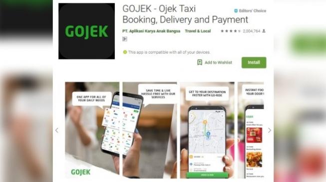 Penjelasan Pembaruan Aplikasi Go-Jek Ini Bikin Ngakak