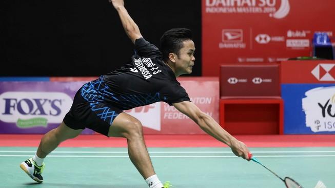 Angkat Koper Lebih Awal dari All England, Anthony: Permainan Saya Dikontrol