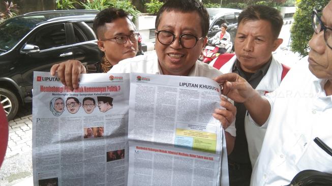 Rugikan Prabowo - Sandiaga, Andi Batal Laporkan Tabloid Indonesia Barokah