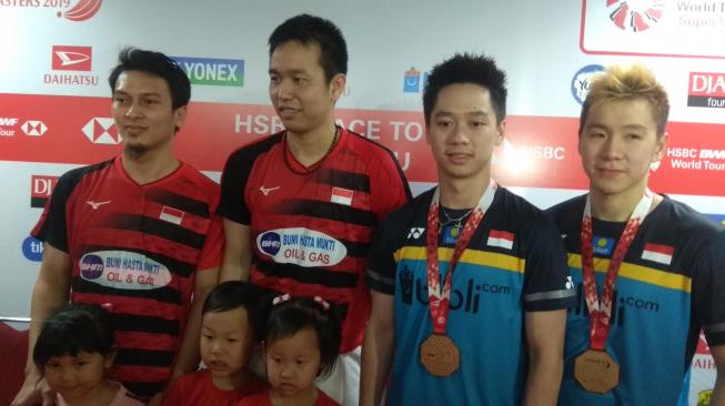 Menangi Perang Saudara, Kevin / Marcus Pertahankan Gelar Indonesia Masters