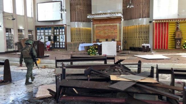 Pasutri WNI Bom Gereja Filiipina, Ini 5 Aksi Teror Bom Lain yang Mencekam