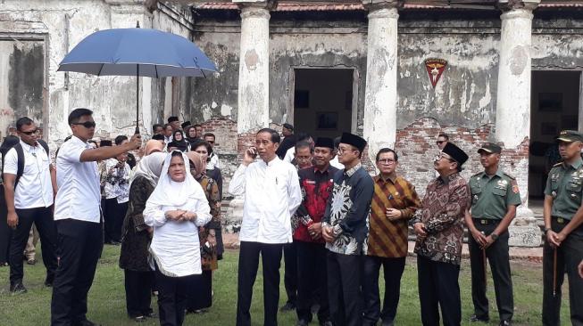 Jokowi Telepon Menteri PUPR Minta Benteng Van Den Bosch Dipercantik