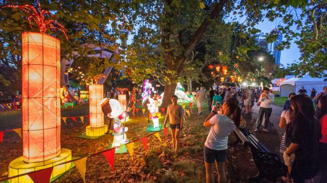 Auckland Lantern Festival di Selandia Baru. (New Zealand Tourism)