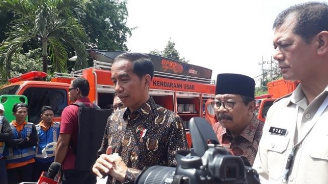 Jokowi Ingin Sistem Peringatan Dini Bencana Indonesia Layaknya Jepang