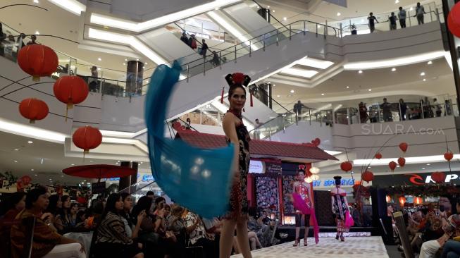 Pasar Tiban 'Kampoeng Peranakan’ di AEON Mall mulai 31 Januari hingga 13 Februari 2019. [Suara.com/Dinda Rachmawati]