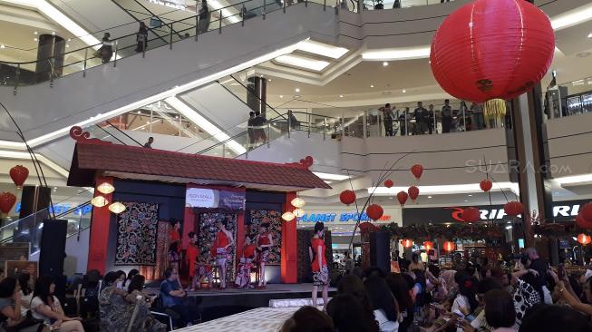 Pasar Tiban 'Kampoeng Peranakan’ di AEON Mall mulai 31 Januari hingga 13 Februari 2019. [Suara.com/Dinda Rachmawati]