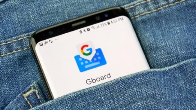 Ilustrasi logo Gboard, keyboard virtual dari Google. [Shutterstock]