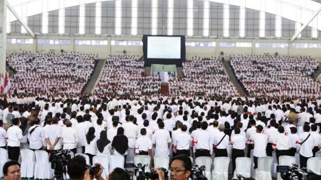 Presiden Jokowi Temui Ribuan Penyuluh Pertanian di Semarang