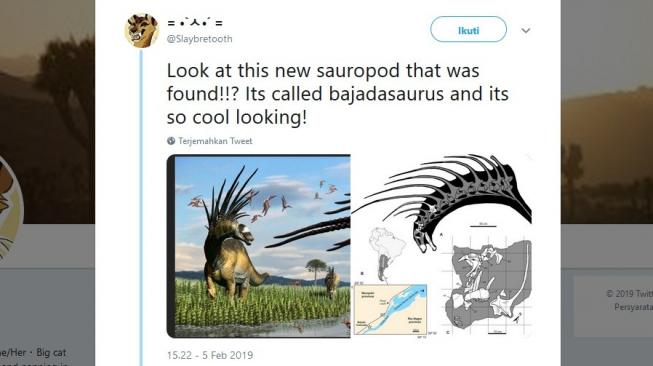 Bukan Landak, Ilmuwan Temukan Spesies Dinosaurus Berduri Banyak