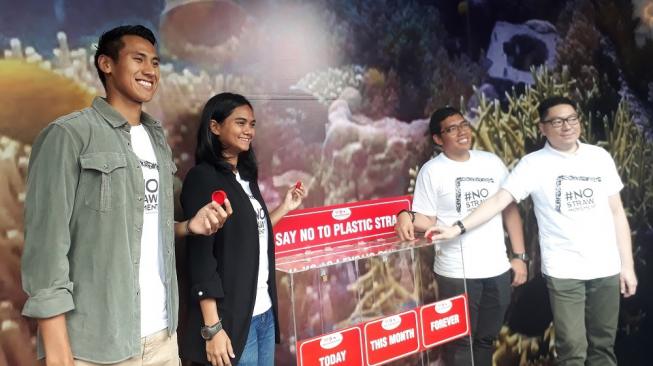 Peduli Lingkungan, KFC Bangun Instalasi Sampah Laut di Serpong