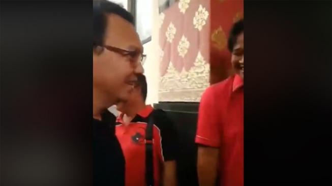 Jadi Kader Sejak 26 Januari, Ahok Sambangi Kantor PDIP di Bali