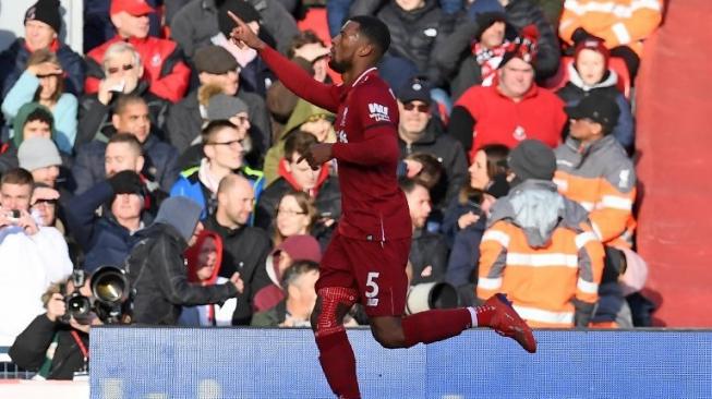 Gelandang Liverpool, Georginio Wijnaldum. [Paul ELLIS / AFP]