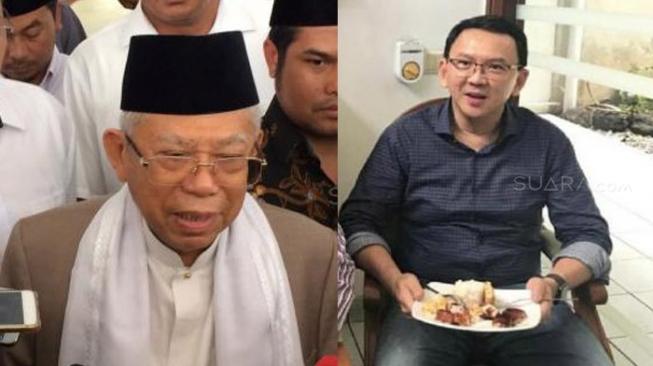 CEK FAKTA: Setelah Jadi Wapres, Ma'ruf Amin Mundur dan Diganti Ahok