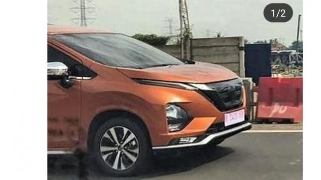 Nissan Livina 2019 tampak grille [screenshot Instagram: nissan_datsun_jakbekasi].